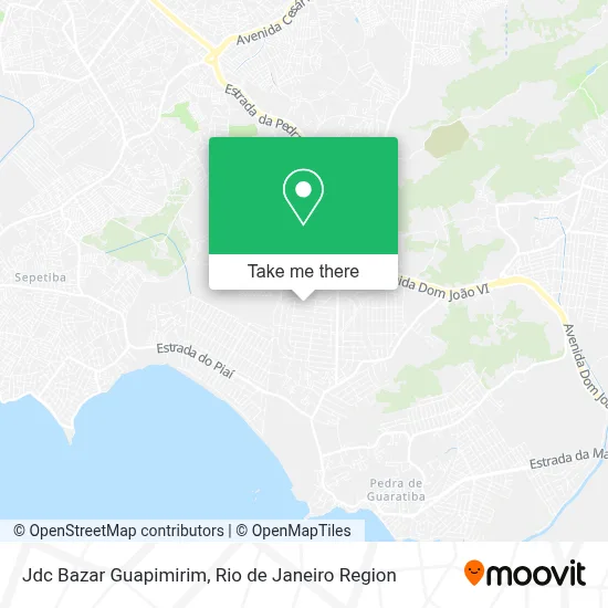 Jdc Bazar Guapimirim map
