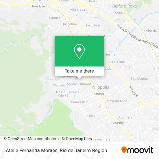 Atelie Fernanda Moraes map