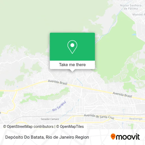 Depósito Do Batata map