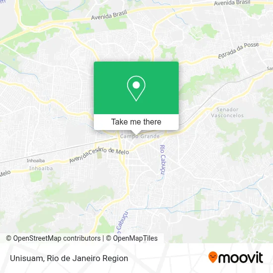 Unisuam map
