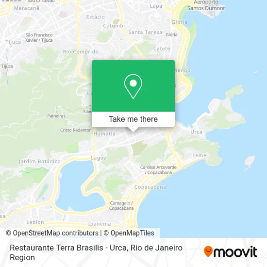 Restaurante Terra Brasilis - Urca map