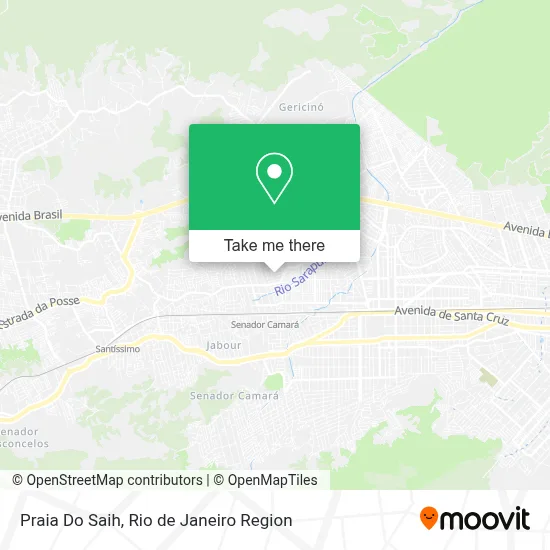 Praia Do Saih map