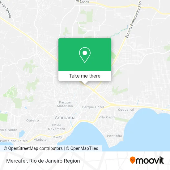 Mercafer map