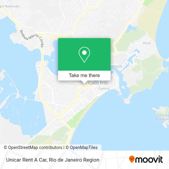 Unicar Rent A Car map