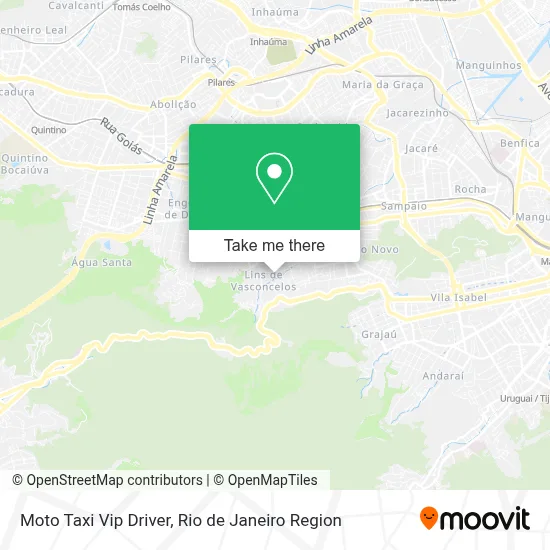 Moto Taxi Vip Driver map