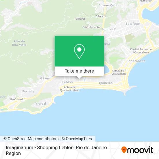 Imaginarium - Shopping Leblon map