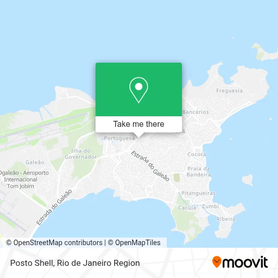 Posto Shell map