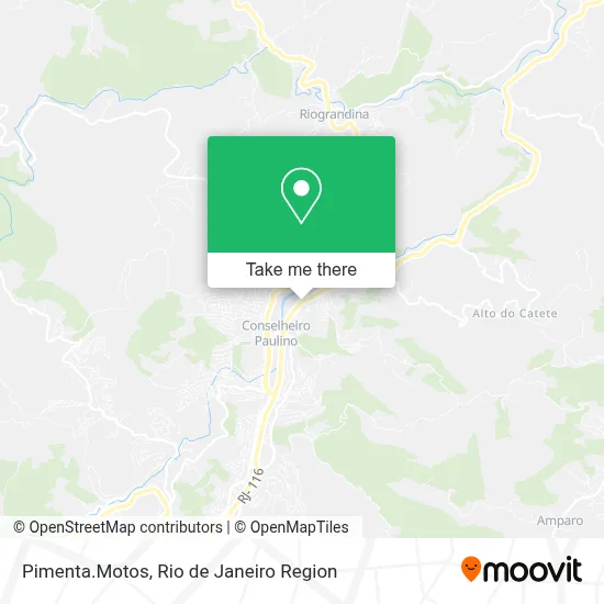 Pimenta.Motos map