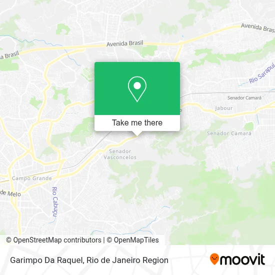 Garimpo Da Raquel map