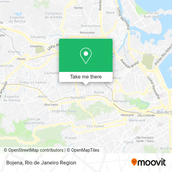Bojena map