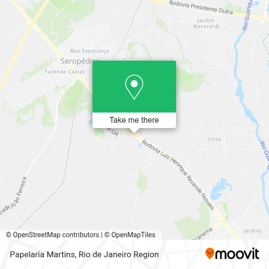 Papelaria Martins map