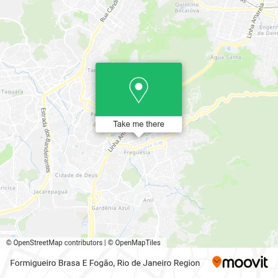 Formigueiro Brasa E Fogão map
