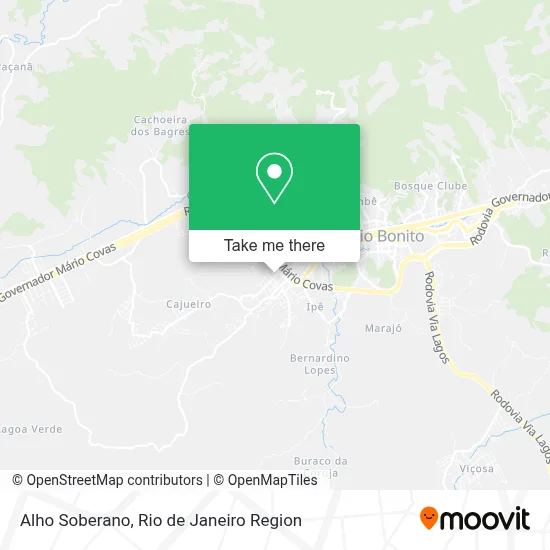Alho Soberano map