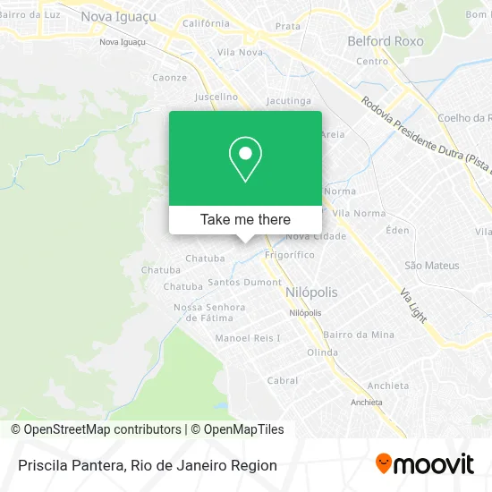 Priscila Pantera map