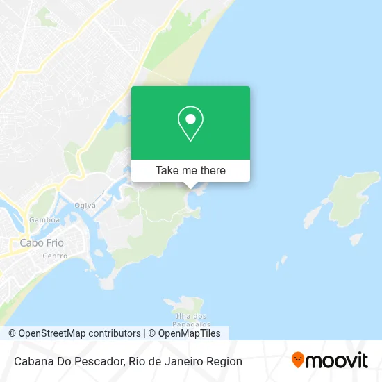 Cabana Do Pescador map