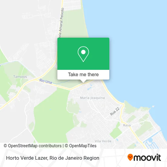 Horto Verde Lazer map