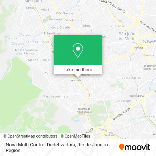 Nova Multi-Control Dedetizadora map