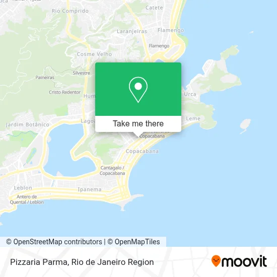 Pizzaria Parma map