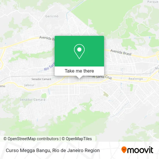 Curso Megga Bangu map