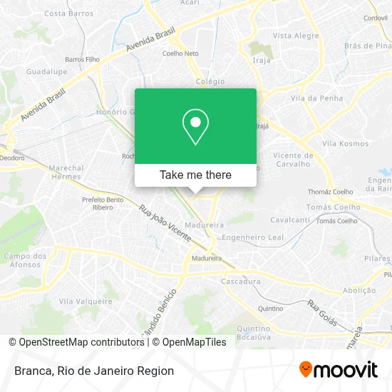 Branca map