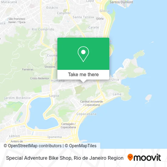 Special Adventure Bike Shop map