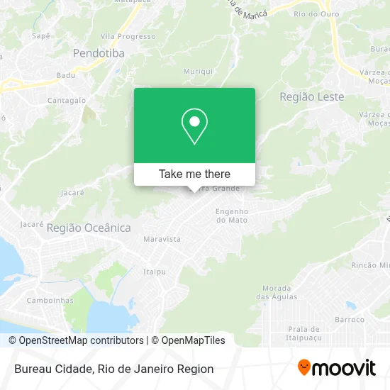 Bureau Cidade map