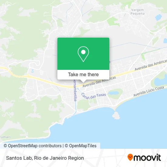 Santos Lab map