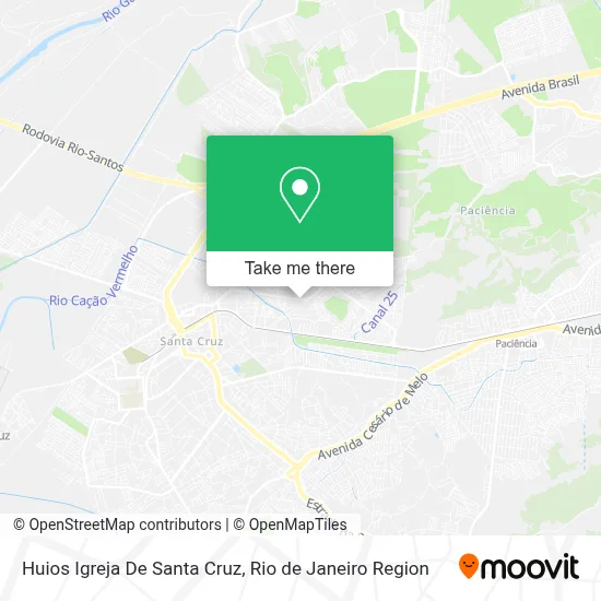 Huios Igreja De Santa Cruz map