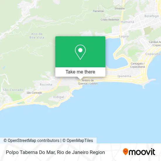 Polpo Taberna Do Mar map