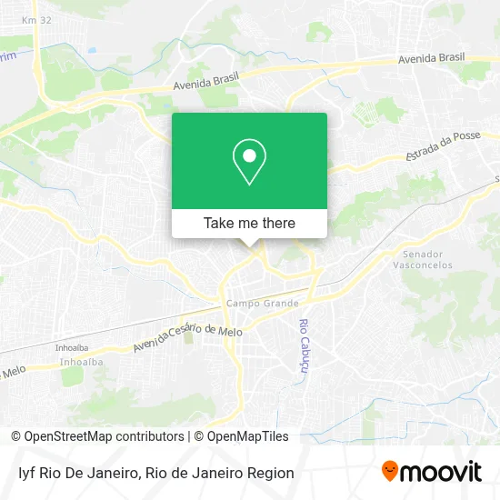 Iyf Rio De Janeiro map