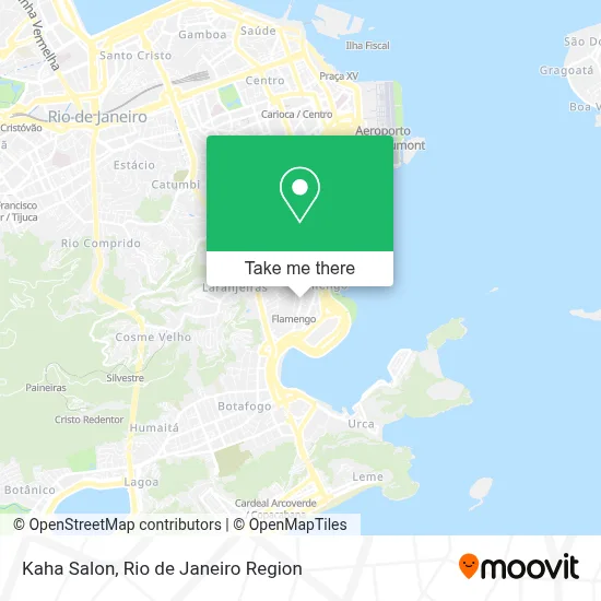 Kaha Salon map