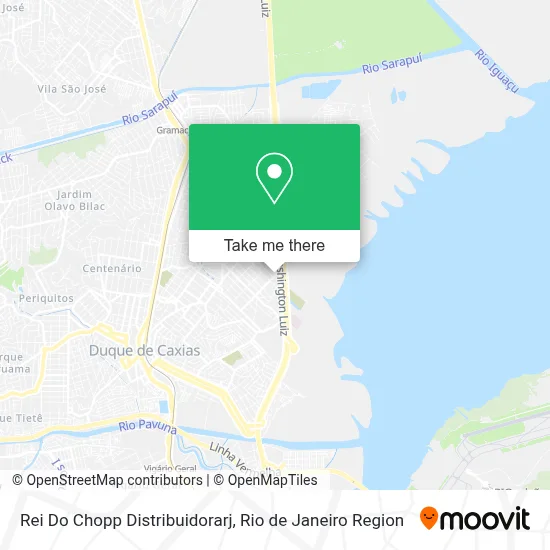 Rei Do Chopp Distribuidorarj map