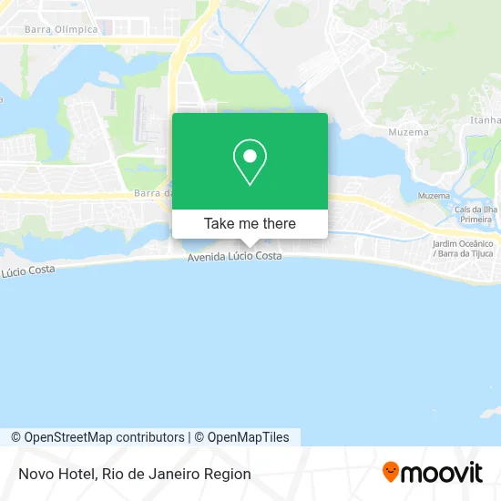 Novo Hotel map