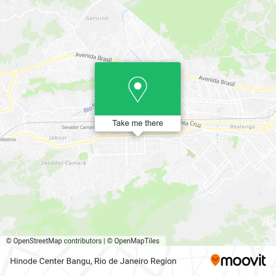 Hinode Center Bangu map