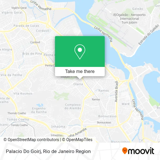 Palacio Do Goirj map