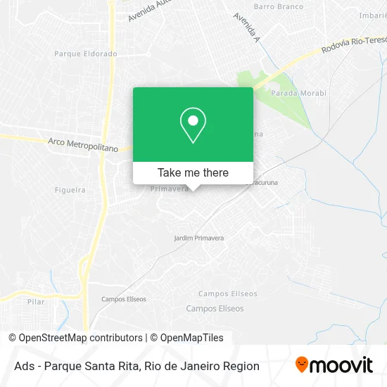 Ads - Parque Santa Rita map