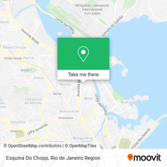 Esquina Do Chopp map