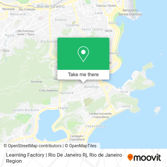 Learning Factory | Rio De Janeiro Rj map