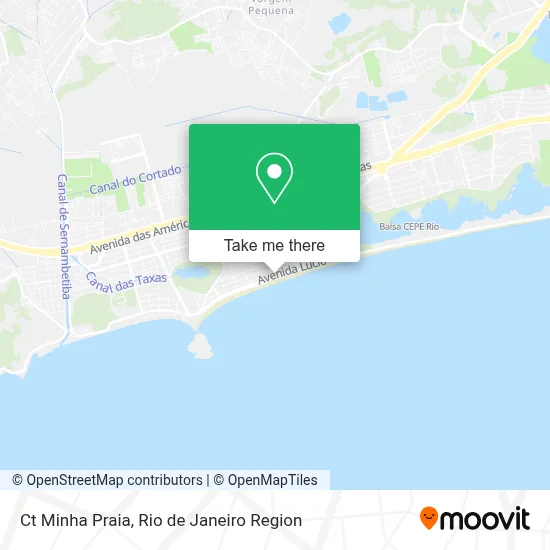 Ct Minha Praia map