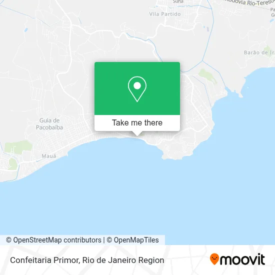 Confeitaria Primor map