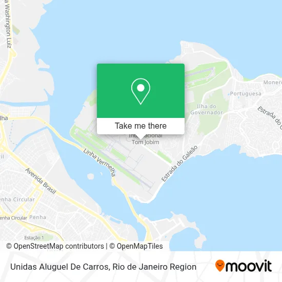 Unidas Aluguel De Carros map