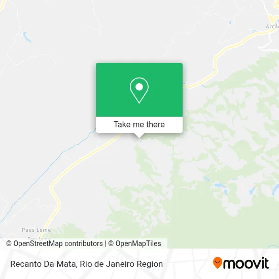 Recanto Da Mata map