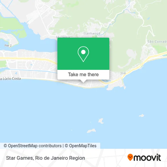 Star Games map