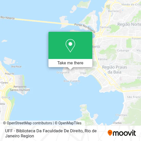 UFF - Biblioteca Da Faculdade De Direito map
