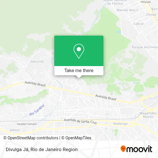 Divulga Já map