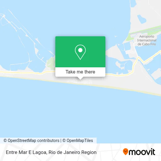 Entre Mar E Lagoa map