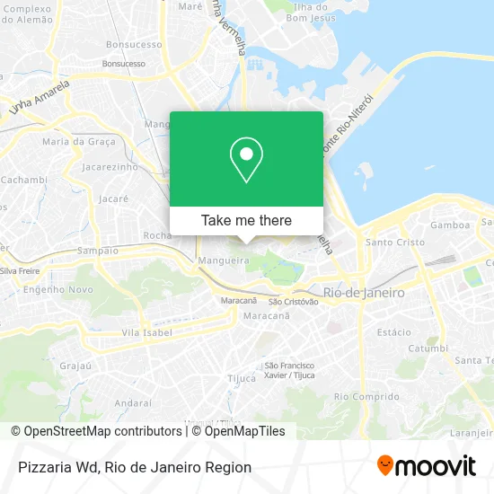 Pizzaria Wd map