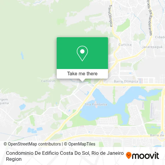 Condominio De Edificio Costa Do Sol map