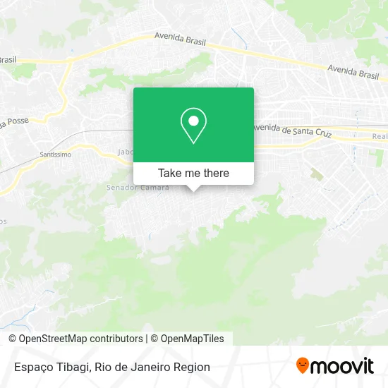 Espaço Tibagi map