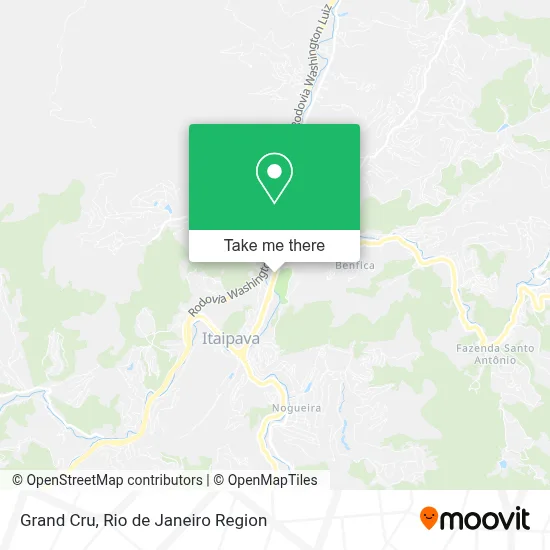 Grand Cru map